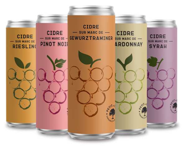 Launch of our grape pomace ciders